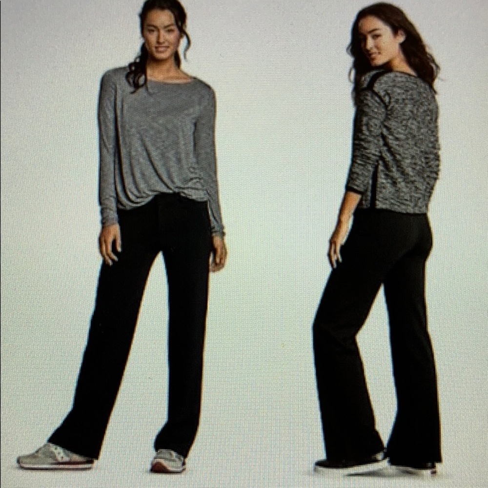 Athleta charcoal Classic Ponte Pant Trousers sz 4